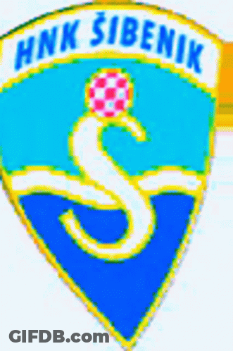 HNK Sibenik Logo With Snake GIF