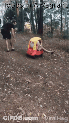 Hobbs In A Vagrant By Daniel Brown GIF