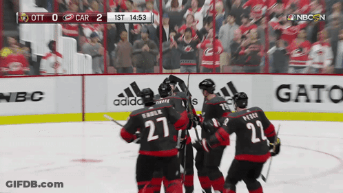 Hockey Carolina Canadiens Vs Toronto Maple Leafs NBC GIF