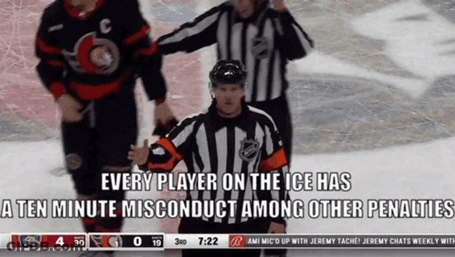 Hockey Every Player On The Ice GIF
