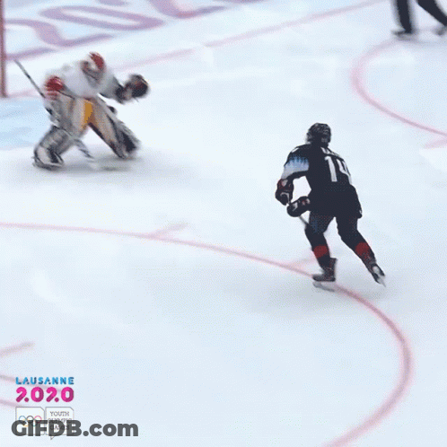 Hockey Game At Lausanne 2020 GIF