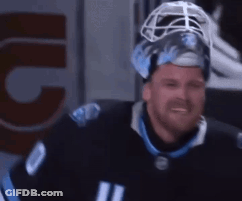 Hockey Game At Smith's Arena GIF