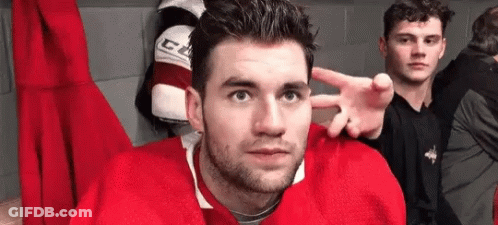 Hockey Game Between Washington And New York GIF