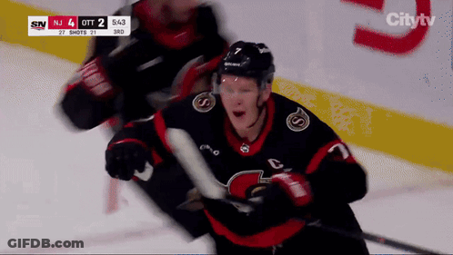 Hockey Game Broadcast On City TV GIF