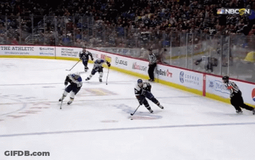 Hockey Game Broadcast On NBC GIF