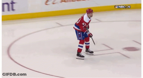 Hockey Game Broadcast On NBC GIF