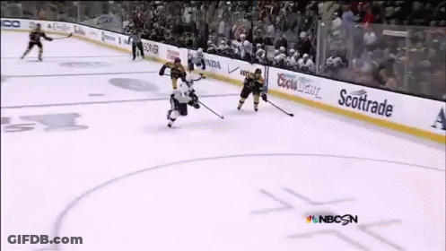 Hockey Game Broadcast On NBC GIF