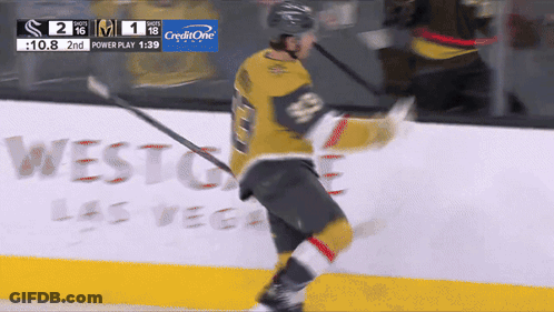 Hockey Game Golden Knights Vs Seattle Seahawks GIF