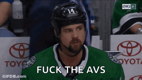 Hockey Game In Front Of 7 Eleven Banner GIF