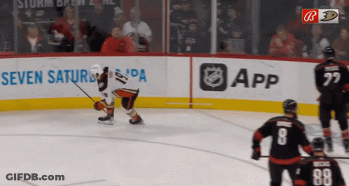 Hockey Game In Front Of App Sign GIF
