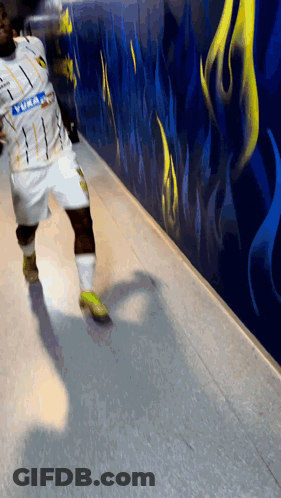 Hockey Game In Front Of Aza Banner GIF