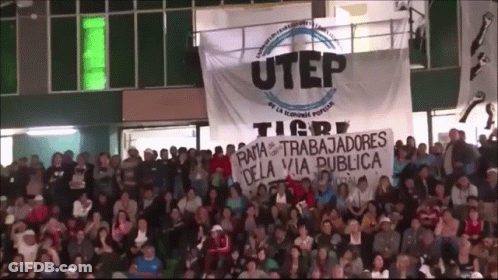 Hockey Game In Front Of BellMTS Advertisement GIF