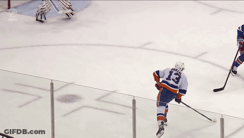 Hockey Game In Front Of Betmgm Banner GIF