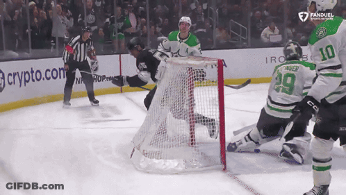 Hockey Game In Front Of Crypto.com Ad GIF
