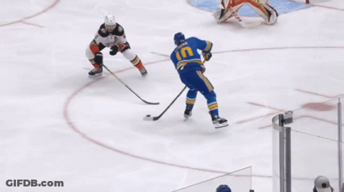 Hockey Game In Front Of PNC Bank Ad GIF