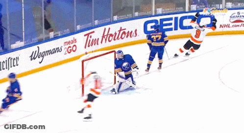 Hockey Game In Philadelphia Sponsored By Seico And Tim Hortons GIF