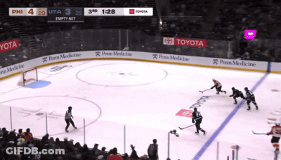 Hockey Game In Toyota Stadium GIF