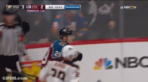 Hockey Game NBC Score 3-2 GIF