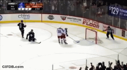 Hockey Game New York Islanders Vs Rangers GIF
