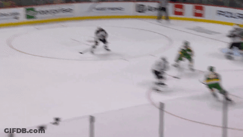 Hockey Game On Enterprise Rink GIF