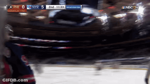 Hockey Game On NBC GIF