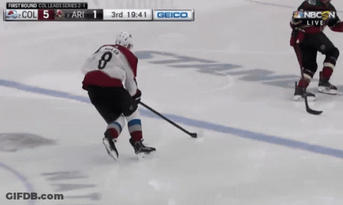 Hockey Game On NBC GIF