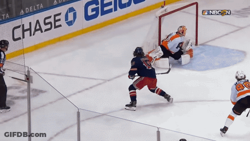 Hockey Game On NBC GIF