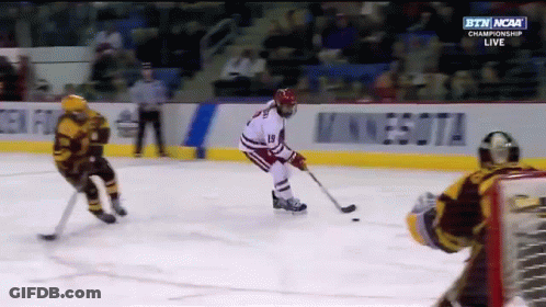 Hockey Game On NCAA Championship Live Channel GIF