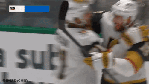 Hockey Game On SN Channel GIF