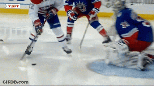 Hockey Game On TSN GIF