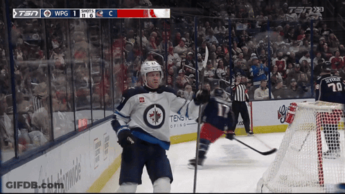 Hockey Game On TSN Score 1 To 6 GIF