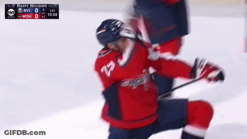 Hockey Game Score 0-3 GIF