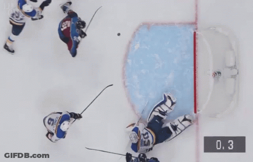 Hockey Game Score 0 To 1 GIF