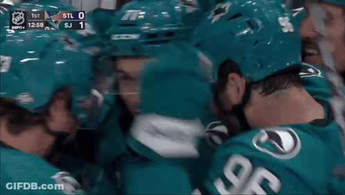 Hockey Game Score 1 To 0 GIF