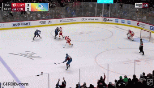 Hockey Game Score 3-2 GIF