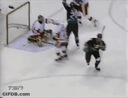 Hockey Game Shown On Ten GIF