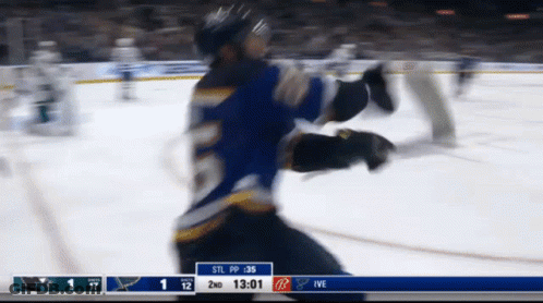 Hockey Game STL Vs IVE GIF