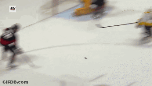 Hockey Game With SN Logo GIF