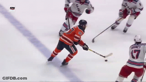 Hockey Game With SN Logo GIF