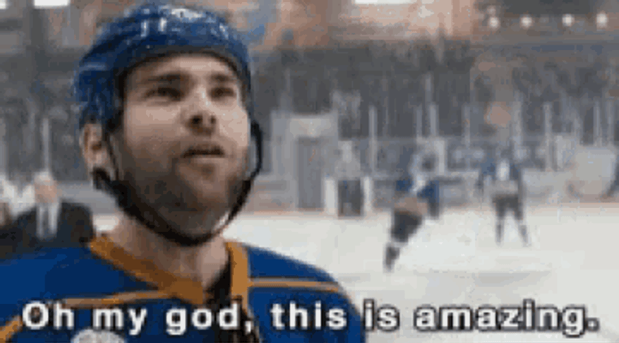 Hockey Im So Happy GIF