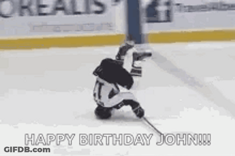 Hockey John Happy Birthday GIF