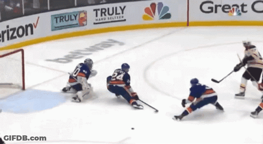 Hockey Missed Shoot GIF