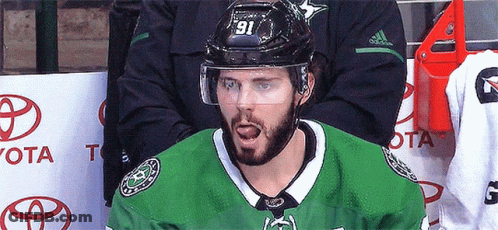 Hockey Player 91 Surprised GIF