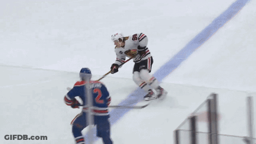 Hockey Player 98 On Ice GIF