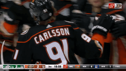 Hockey Player Carlsson GIF