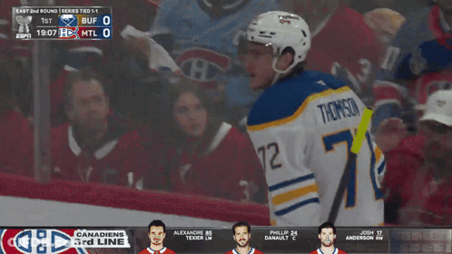 Hockey Player Celebrating Goal With Team GIF