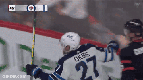 Hockey Player Ehlers GIF