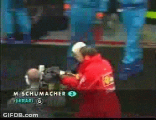 Hockey Player Holding CCM Stick In Front Of Crowd GIF