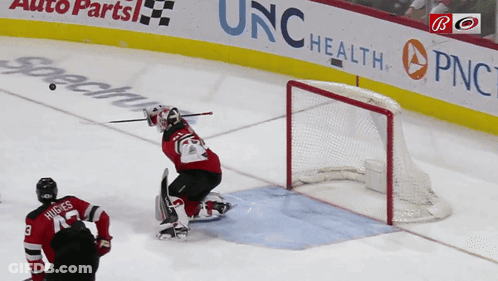 Hockey Player Hughes GIF