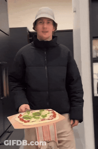 Hockey Player In Front Of Ford Logo GIF